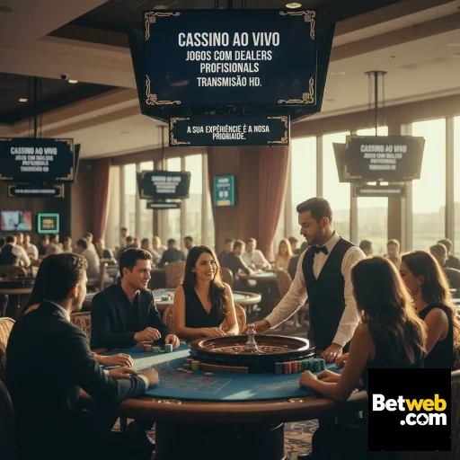Jogadores participando de cassino ao vivo no betweb.