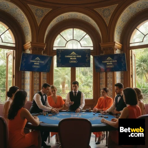 Jogadores interagem em cassino ao vivo no betweb.
