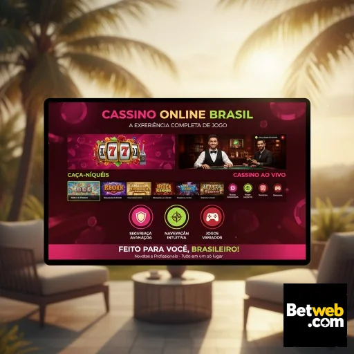 Tela mostrando cassino online da betweb com jogos VIP.