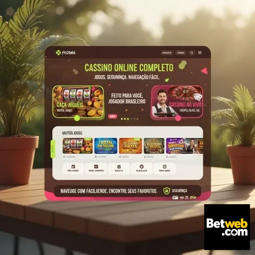 Interface de serviços VIP da betweb com jogos variados.