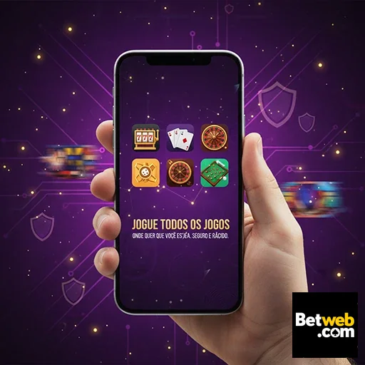 Jogos de cassino em dispositivo móvel na Betweb.