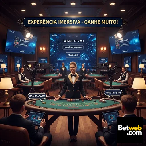 Jogadores em cassino ao vivo no betweb com crupiê profissional.