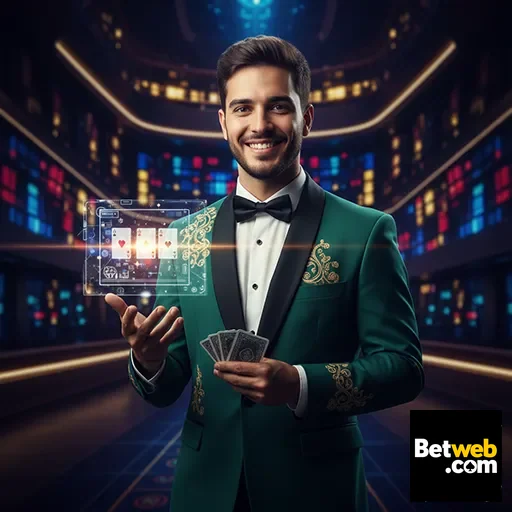 Jogador VIP no betweb exibindo cartas com segurança.