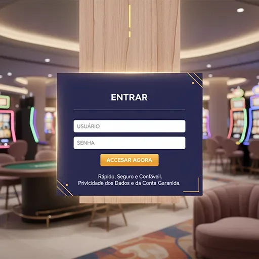 Login no celular com cadeado — Proteção de conta betweb