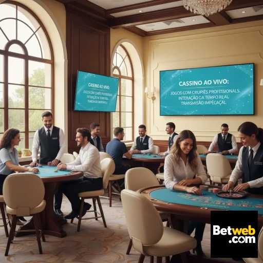 Jogadores em cassino ao vivo com crupiês na betweb.